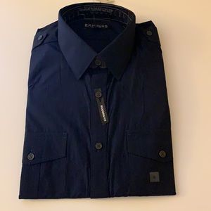 NEW Express dress shirt size medium